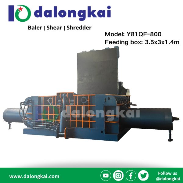 Y81QF-800 (2018 version） Scrap Baler