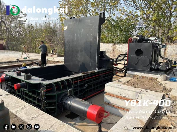 dalongkai® Y81K-400 Steel Scrap Baler 