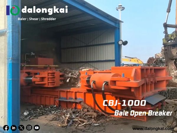 bale open breaker machine